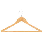 Paris Prix Lot De 8 Cintres En Bois "Strong" 45cm Naturel