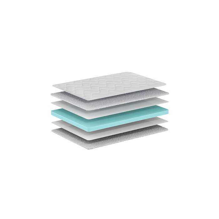 Paris Prix Matelas Enfant "Basic Cool" 90x200cm Blanc