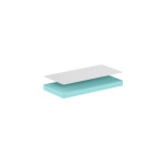 Paris Prix Matelas Enfant "Junior Soft" 70x140cm Blanc