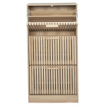 Paris Prix Meuble à Chaussures 3 Portes "Klaus" 113cm Marron