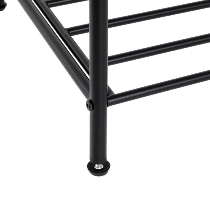 Paris Prix Meuble à Chaussures Design "Grajo" 83cm Noir