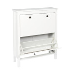 Paris Prix Meuble à Chaussures "Elisabeth" 92cm Blanc