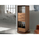 Paris Prix Meuble De Bar Pivotant "Zera" 128cm Naturel