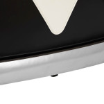 Paris Prix Meuble De Bar Van "Gaston" 152cm Noir & Blanc