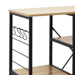 Paris Prix Meuble De Rangement "Stan" 90cm Naturel & Noir