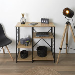 Paris Prix Meuble De Rangement "Stan" 90cm Naturel & Noir