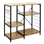 paris prix Meuble de Rangement "Stan" 90cm Naturel & Noir