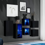 Paris Prix Meuble De Rangement "Switch IV" 320cm Noir