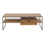 Paris Prix Meuble TV 1 Tiroir "Giuseppe" 120cm Naturel