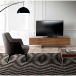 Paris Prix Meuble TV 2 Tiroirs Design "Mauro" 180cm Naturel