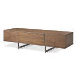paris prix Meuble TV 2 Tiroirs Design "Mauro" 180cm Naturel