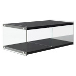 paris prix Meuble TV Design "Elementary" 120cm Noir Brillant