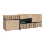 paris prix Meuble TV Design LED "Cross" 150cm Naturel