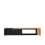Paris Prix Meuble TV Design "RTV Maze II" 200cm Noir & Naturel