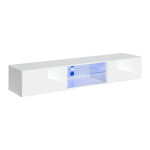 paris prix Meuble TV LED Design "Switch III" 180cm Blanc