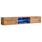 paris prix Meuble TV LED Design "Switch III" 180cm Naturel