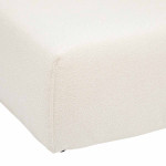 Paris Prix Module 2 Places Bouclette "Kiona" 165cm Blanc