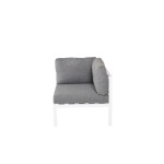 Paris Prix Module Canapé D'Angle De Jardin "Copacabana" 74cm Blanc