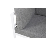 Paris Prix Module Canapé D'Angle De Jardin "Copacabana" 74cm Blanc