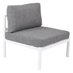 paris prix Module Canapé de Jardin "Copacabana" 74cm Blanc