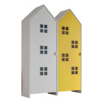 paris prix Pack - 2 Armoires Enfant "Casami Bruges" 171cm Jaune & Blanc