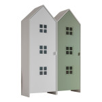 paris prix Pack - 2 Armoires Enfant "Casami Bruges" 171cm Vert & Blanc