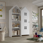 Paris Prix Pack - Étagère Enfant & Armoire "Casami Bruges" 171cm Blanc