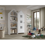 Paris Prix Pack - Étagère Enfant & Armoire "Casami Bruges" 171cm Blanc
