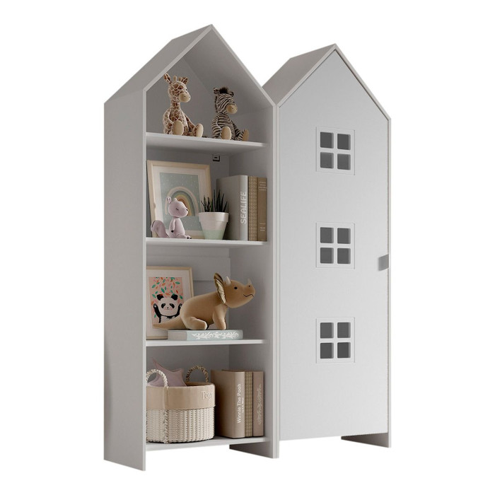 Paris Prix Pack - Étagère Enfant & Armoire "Casami Bruges" 171cm Blanc
