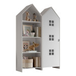 paris prix Pack - Étagère Enfant & Armoire "Casami Bruges" 171cm Blanc