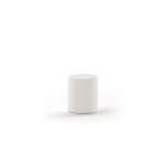 Paris Prix Pack - Lit Adulte & 2 Poufs Bouclés "Moon" 140x200cm Blanc