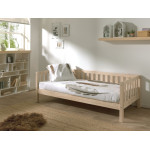 Paris Prix Pack - Lit Capitaine Enfant & Tiroir "Fritz" 90x200cm Naturel