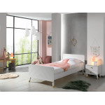 Paris Prix Pack - Lit Enfant & Chevet "Billy" 90x200cm Blanc