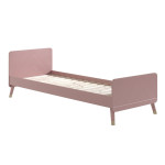 Paris Prix Pack - Lit Enfant & Chevet "Billy" 90x200cm Rose