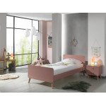 Paris Prix Pack - Lit Enfant & Chevet "Billy" 90x200cm Rose