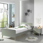 paris prix Pack - Lit Enfant & Chevet "Billy" 90x200cm Vert