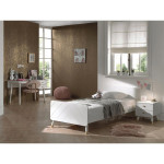 paris prix Pack - Lit Enfant Chevet & Bureau "Billy" 90x200cm Blanc
