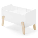 Paris Prix Pack - Lit Enfant Chevet & Coffre "Kiddy" 90x200cm Blanc