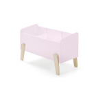 Paris Prix Pack - Lit Enfant Chevet & Coffre "Kiddy" 90x200cm Rose