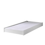 Paris Prix Pack - Lit Enfant Sommier & Tiroir "Robin" 90x200cm Blanc