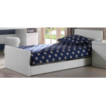 paris prix Pack - Lit Enfant Sommier & Tiroir "Robin" 90x200cm Blanc
