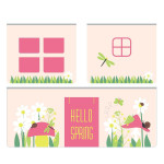 Paris Prix Pack - Lit Enfant Surélevé Tente 3 Pochettes & Tunnel "Pino Spring" Blanc