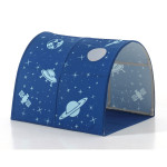 Paris Prix Pack - Lit Enfant Tente 3 Pochettes & Tunnel "Pino Astronaute II" Blanc