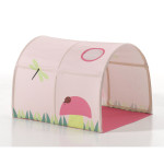 Paris Prix Pack - Lit Enfant Tente 3 Pochettes & Tunnel "Pino Spring" Naturel