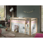 Paris Prix Pack - Lit Enfant & Tente "Pino Birdy" Naturel
