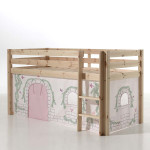 Paris Prix Pack - Lit Enfant & Tente "Pino Birdy" Naturel