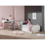 Paris Prix Pack - Lit Enfant Tiroir & Bureau "Kiddy" Blanc