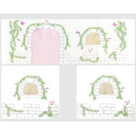 Paris Prix Pack - Lit Enfant Toboggan Tente & Tunnel "Pino Birdy" Naturel
