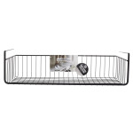 Paris Prix Panier De Rangement Suspendu "Filaire" 56cm Noir