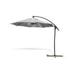 Paris Prix Parasol Déporté à Manivelle "Malaga" 300cm Gris